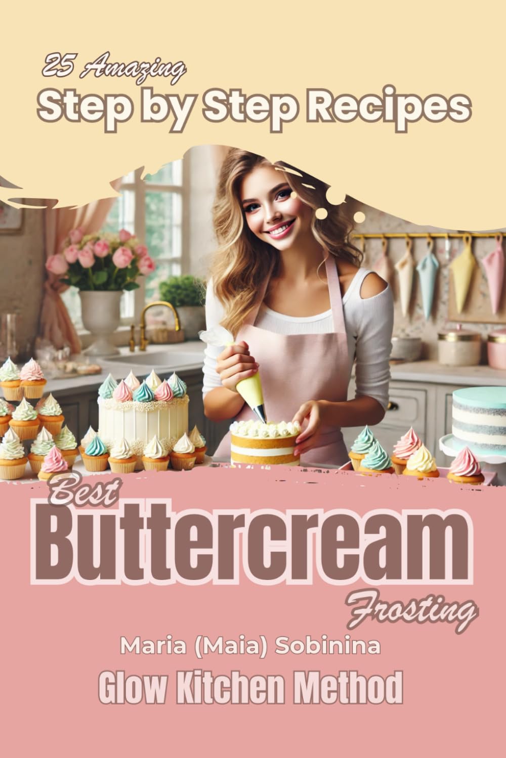 Buttercream Frosting: 25 Amazing Step by Step Recipes (Cookbook: Cake Decorating)