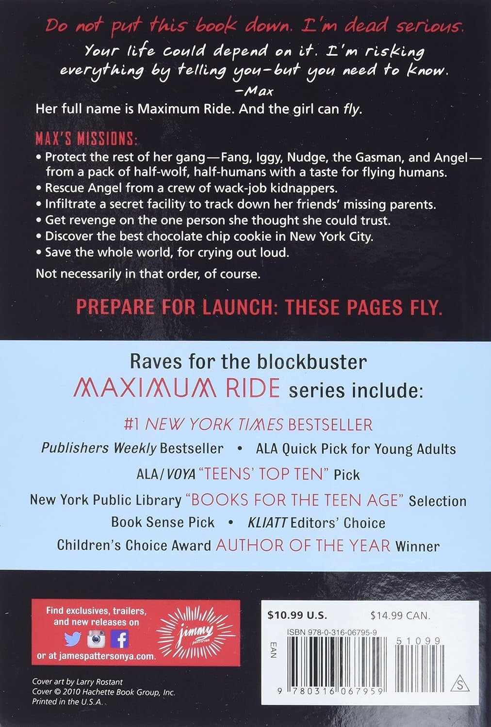 The Angel Experiment: A Maximum Ride Novel (Maximum Ride #1)
