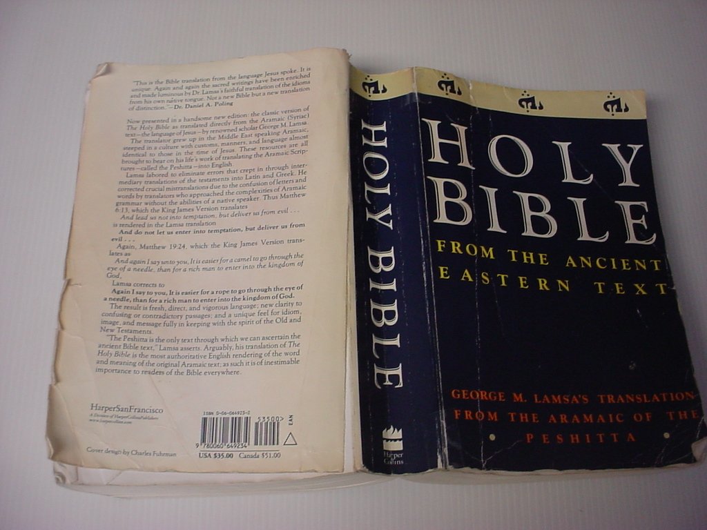 Ancient Eastern Text Bible-OE: George M. Lamsa's Translations from the Aramaic of the Peshitta