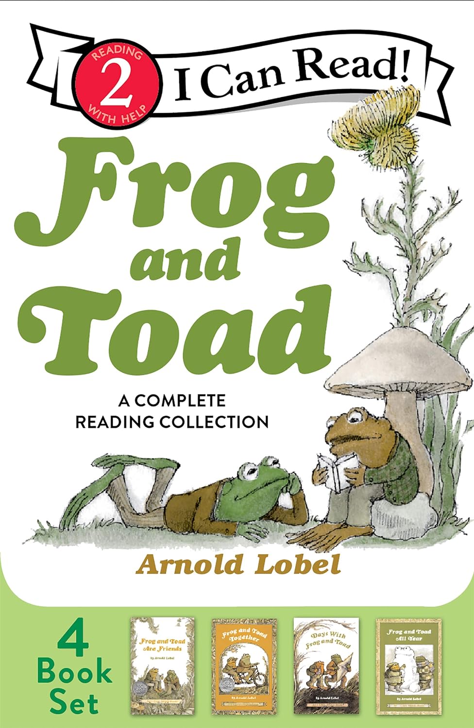 Frog and Toad: A Complete Reading Collection: A Box Set of All 4 Books from the Classic Animal Friendship and Adventure Series, Great for Growing Read