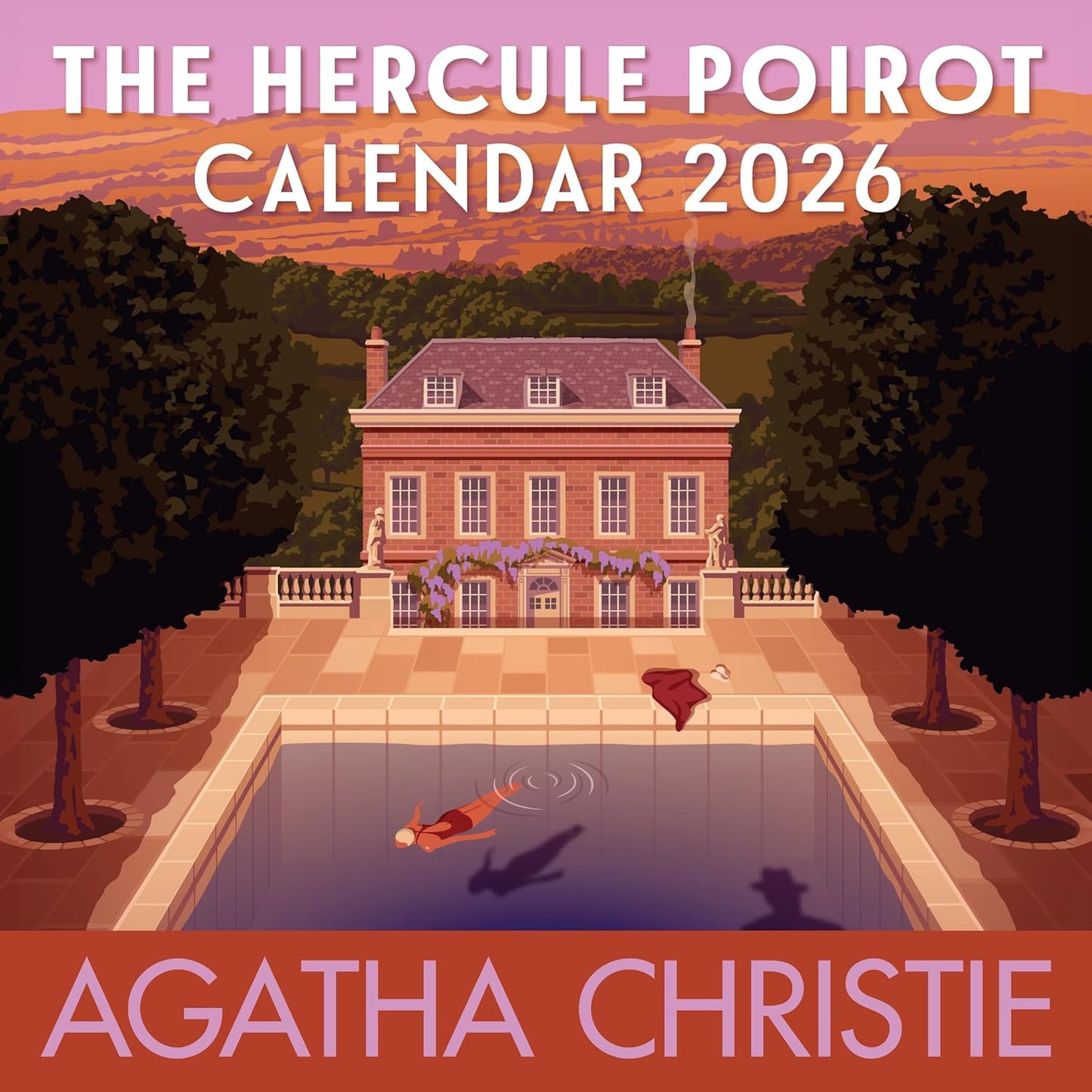 Agatha Christie's Hercule Poirot Calendar 2026