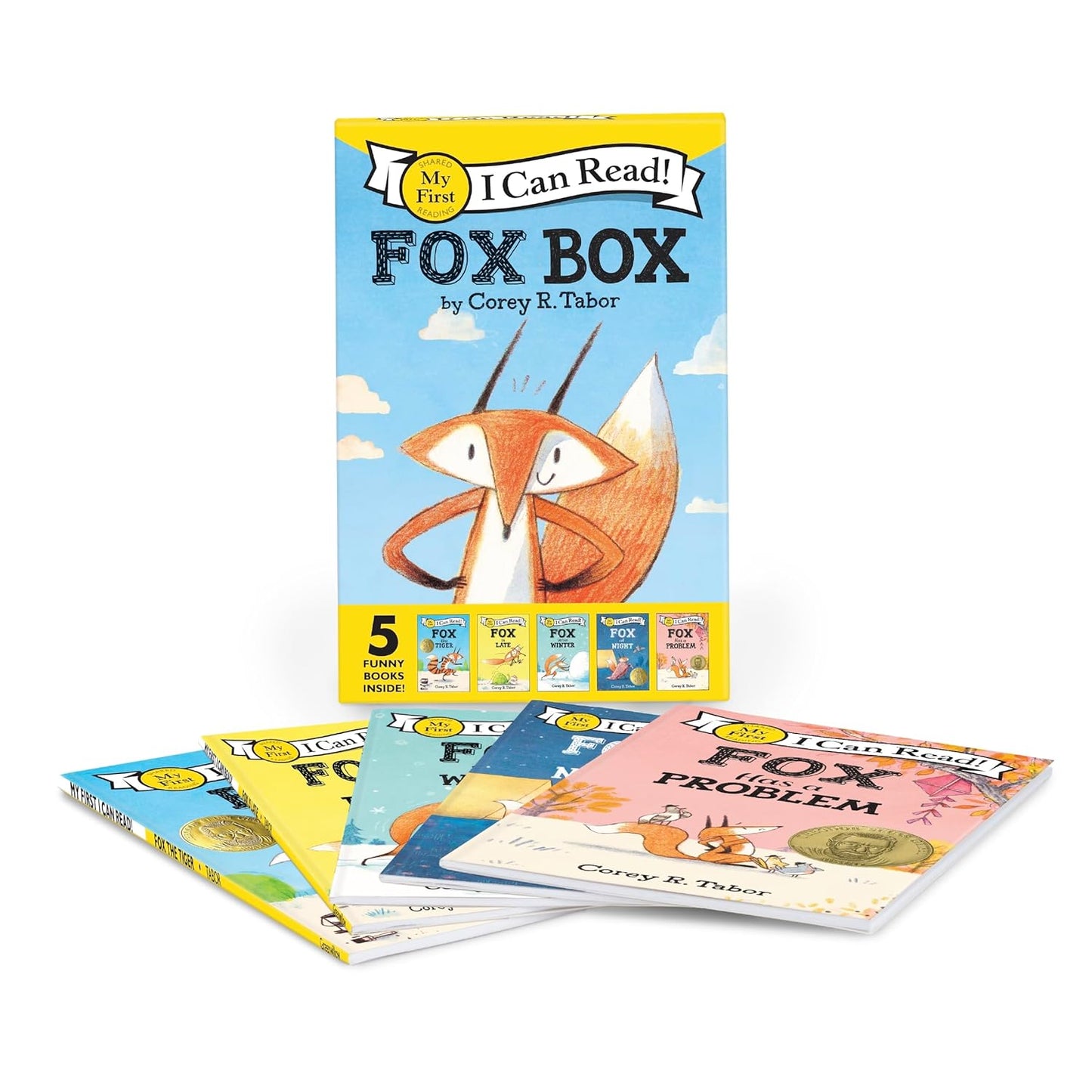 Fox 5-Book I Can Read Box Set: Fox Box: Fox the Tiger, Fox Is Late, Fox Versus Winter, Fox at Night, Fox Has a Problem