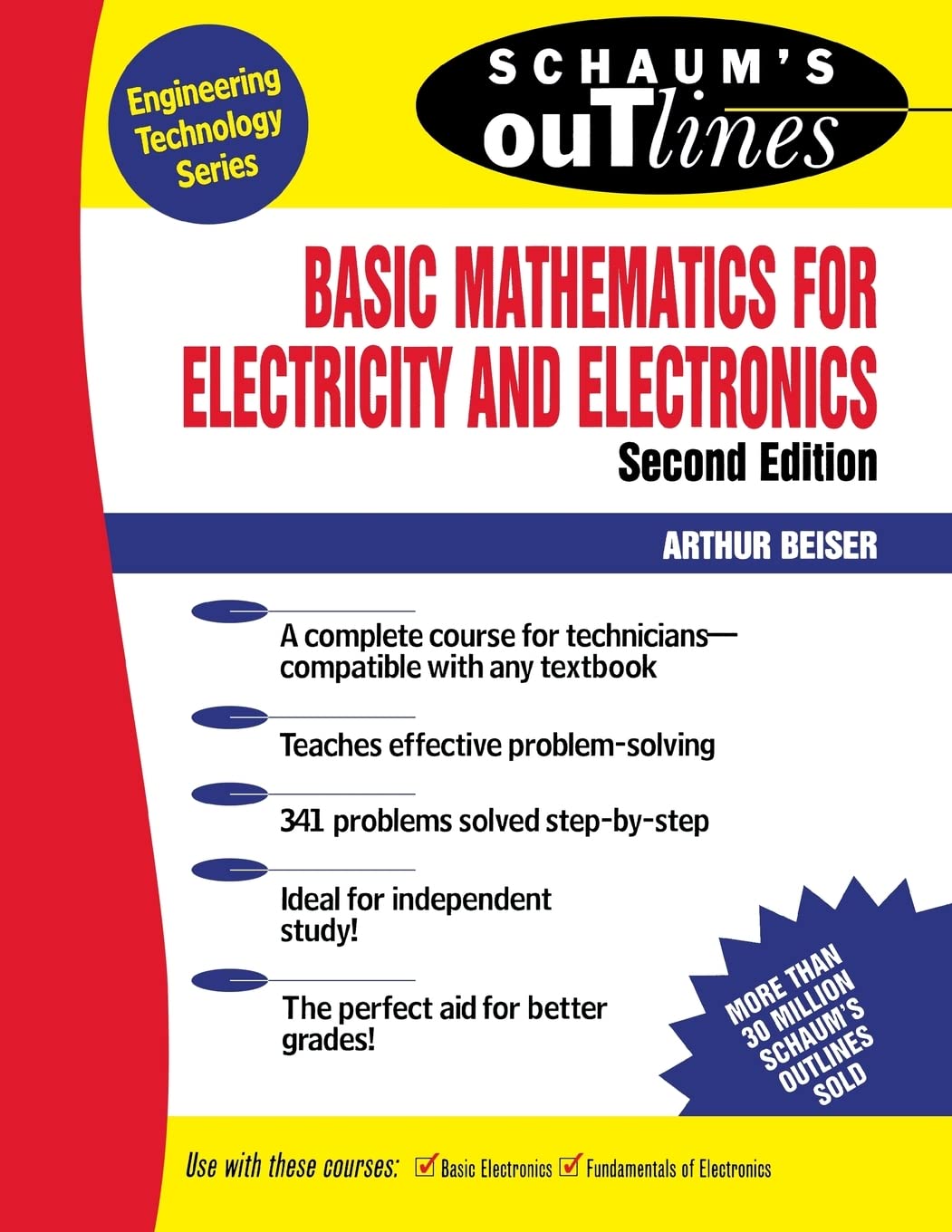 Schaum's Outline of Basic Mathematics for Electricity and Electronics (Revised)