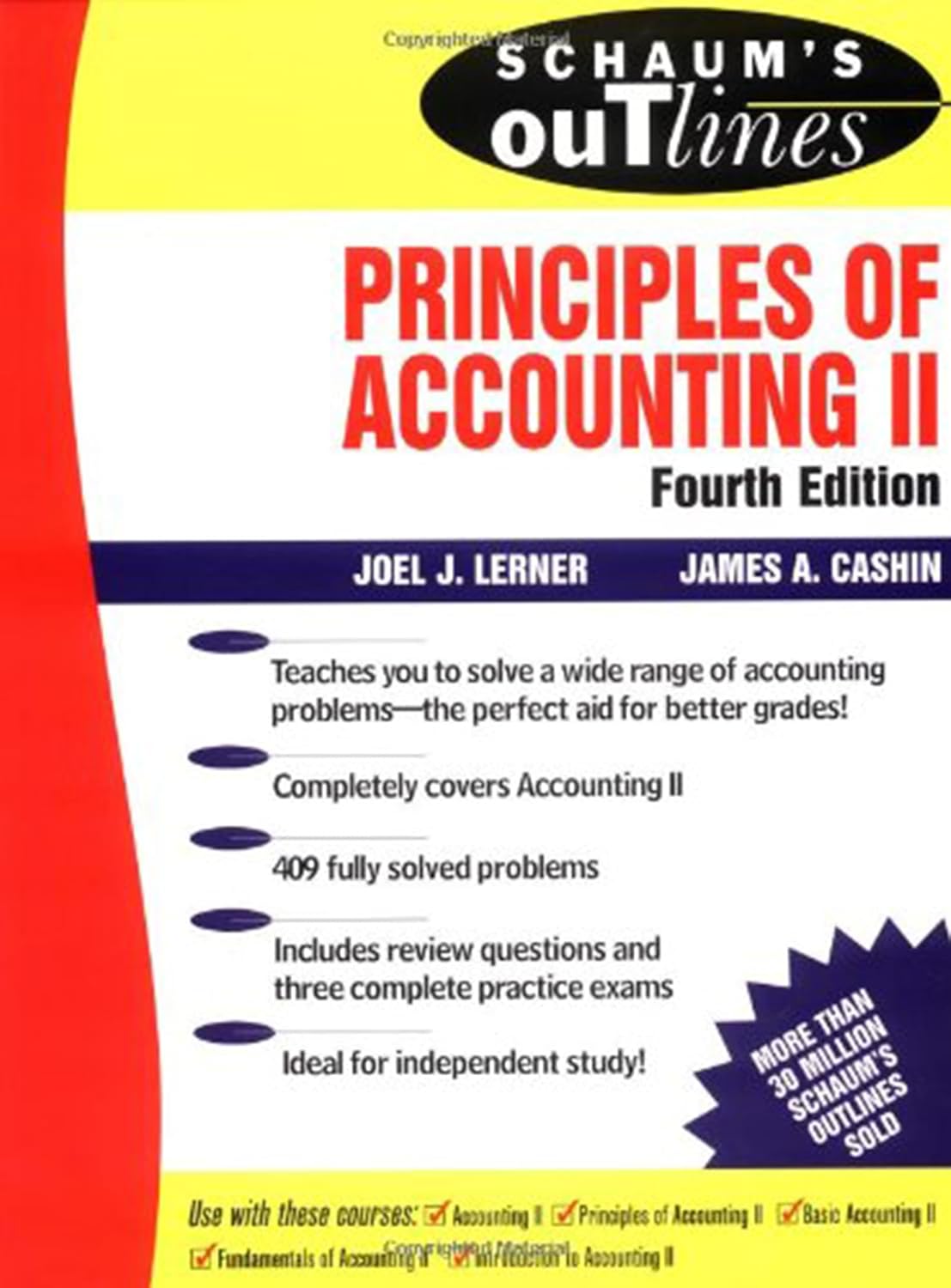 Schaum's Outline of Principles of Accounting II (Revised)