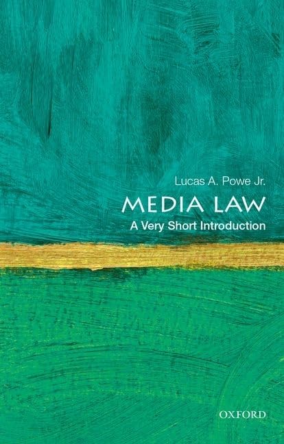 Media Law A Very Short Introduction