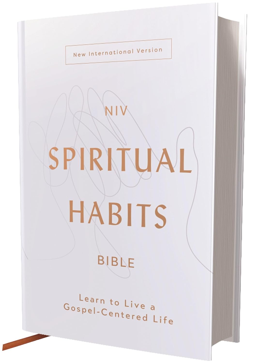 Niv, Spiritual Habits Bible, Hardcover, Red Letter, Comfort Print: Learn to Live a Gospel-Centered Life