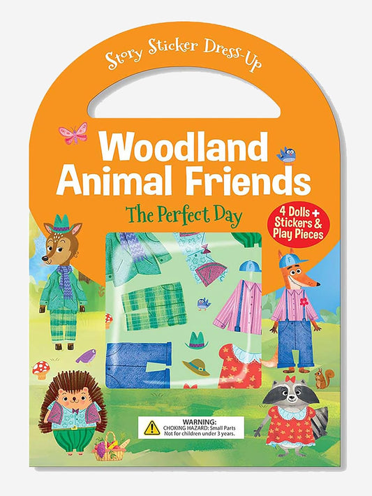Woodland Animal Friends: The Perfect Day: Story Sticker Dress-Up