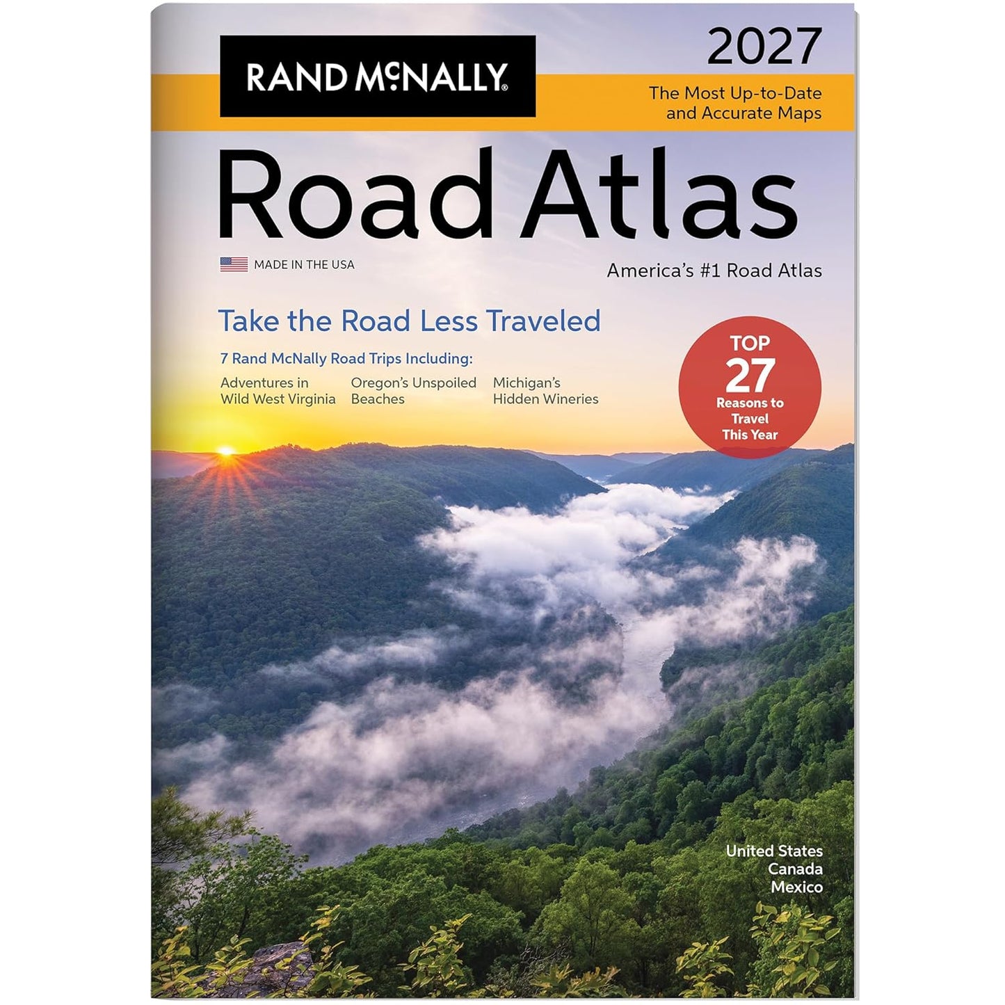 Rand McNally 2027 Road Atlas