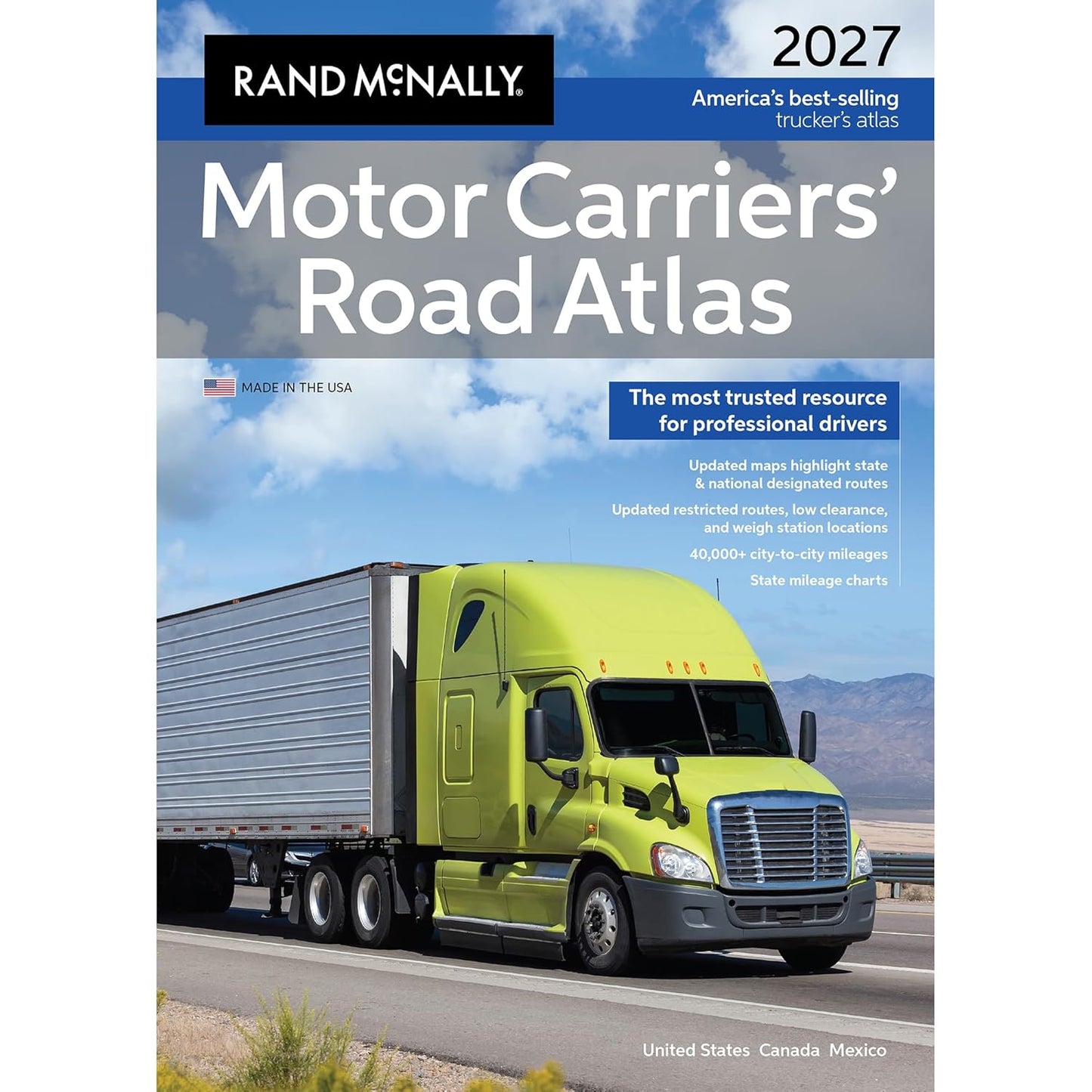 Rand McNally 2027 Motor Carriers Road Atlas
