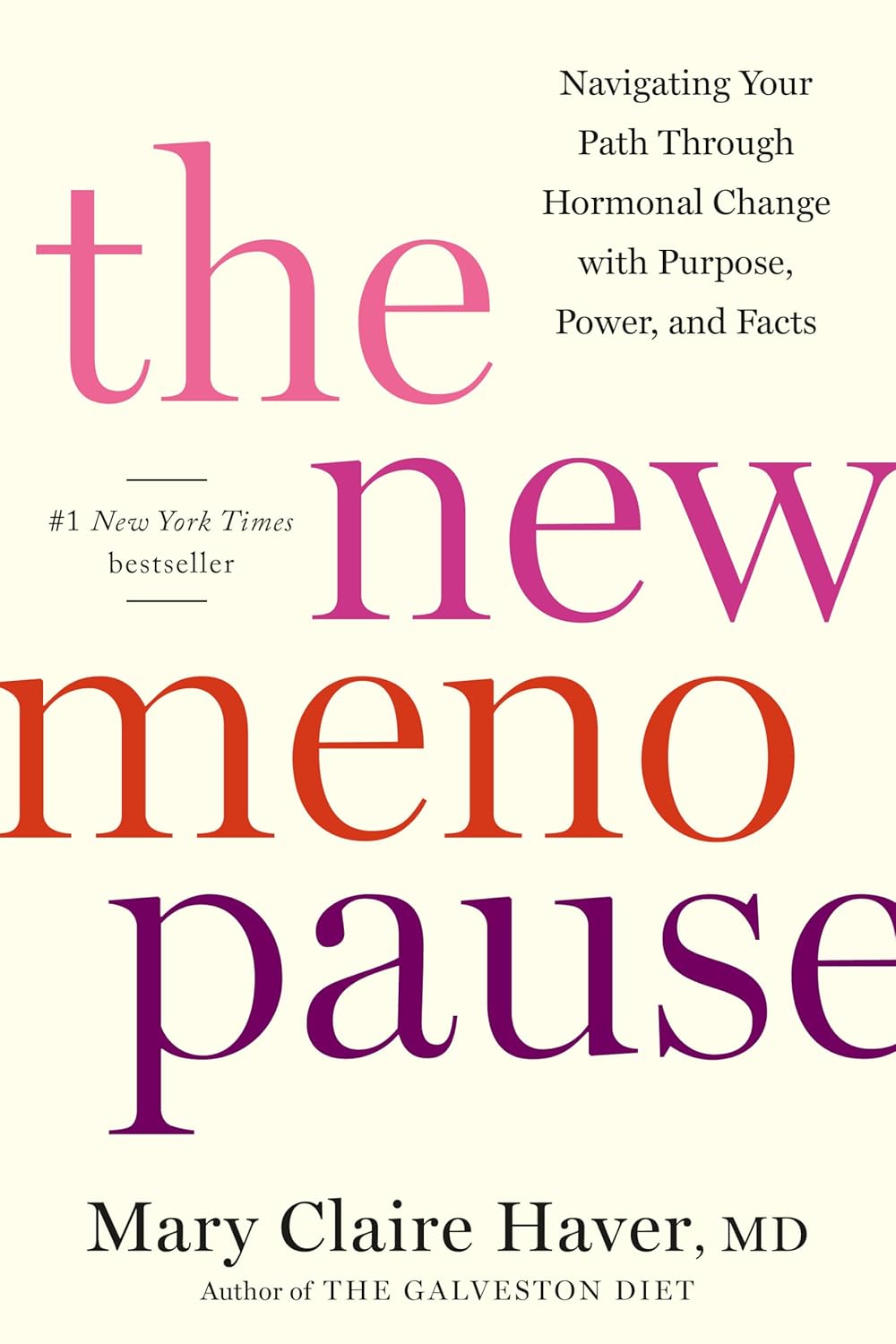 New Menopause: Navigating Your Path Through Hormonal Change with Purpose, Power, and Facts