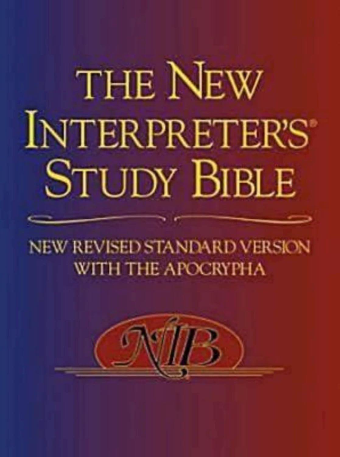 New Interpreter's Study Bible-NRSV (The New Interpreter's(r) Study Bible)