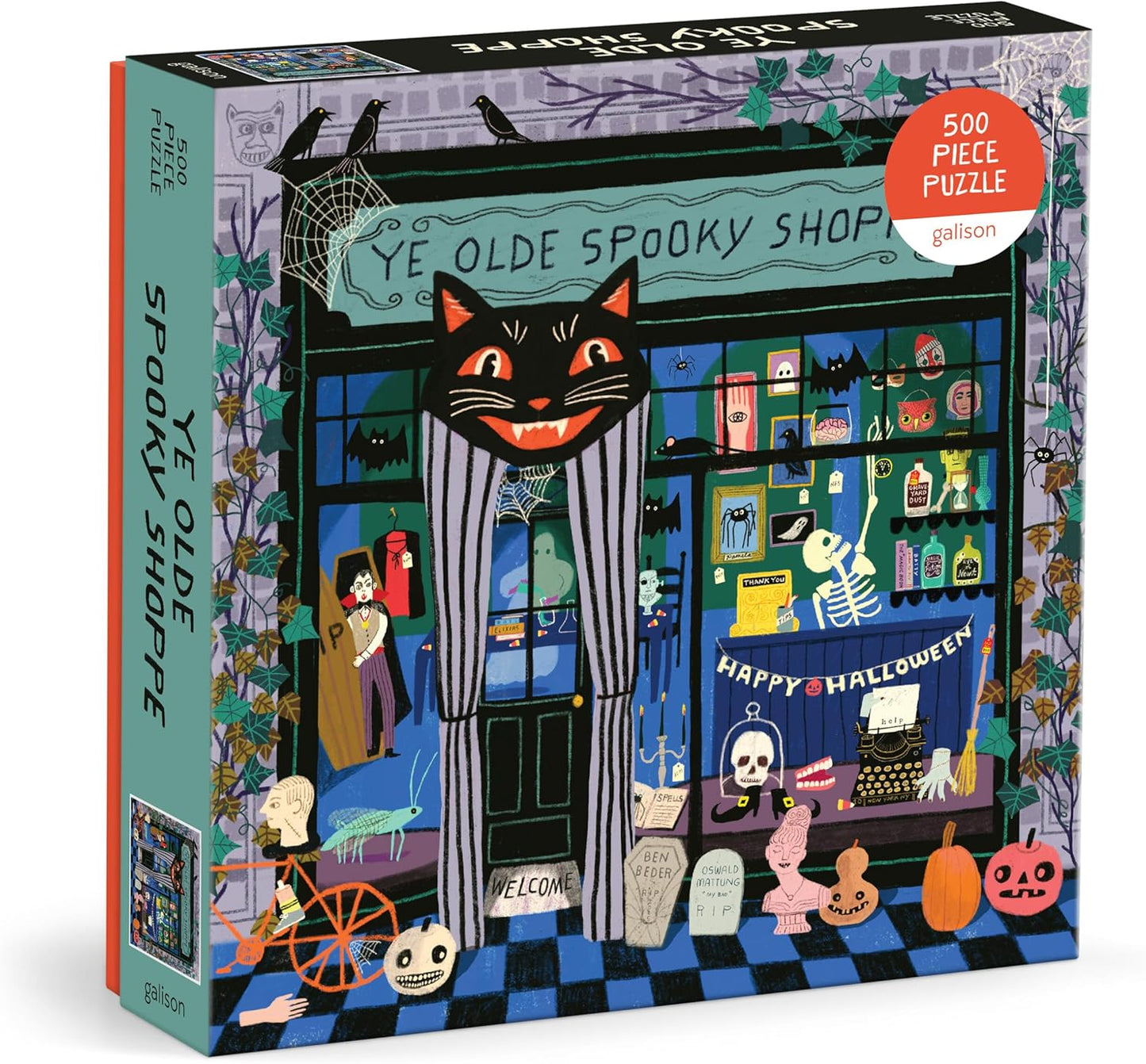 Ye Olde Spooky Shoppe 500 Piece Puzzle