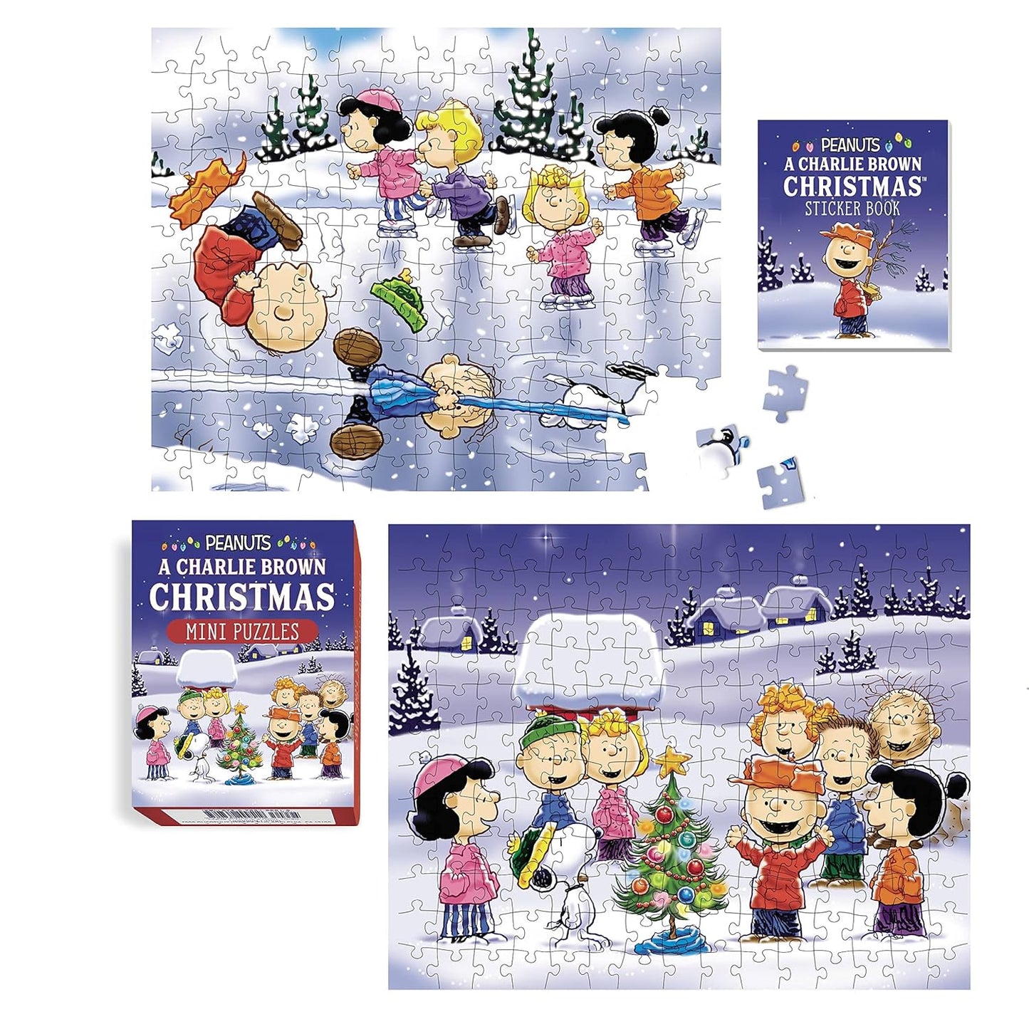 Peanuts: A Charlie Brown Christmas Mini Puzzles