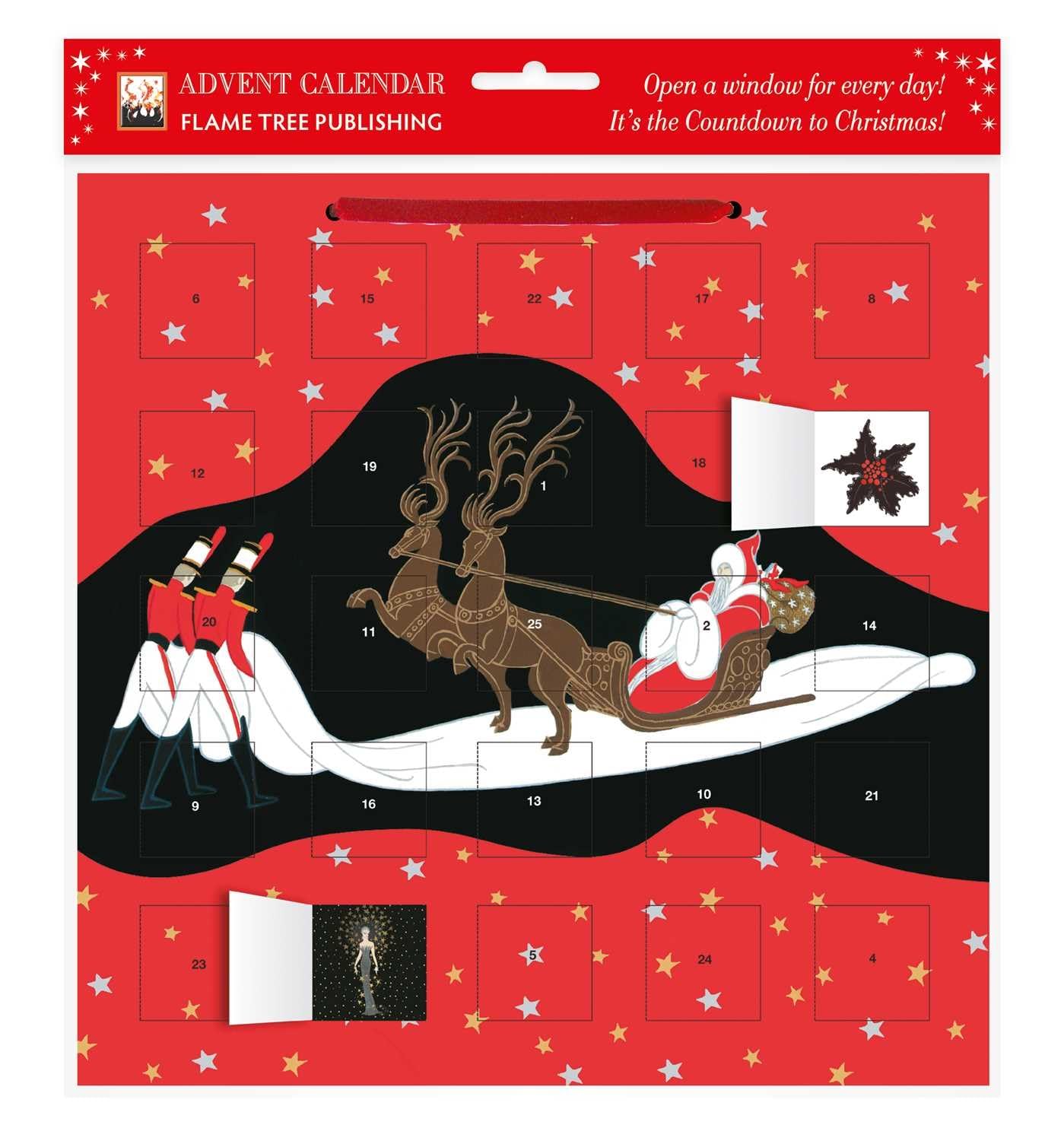 Entrance of Santa Claus Advent Calendar