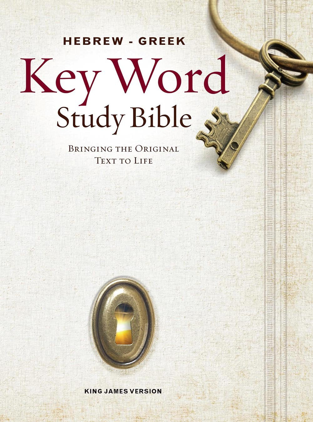 Hebrew-Greek Key Word Study Bible-KJV (None, KJV Edition, Hardbound)