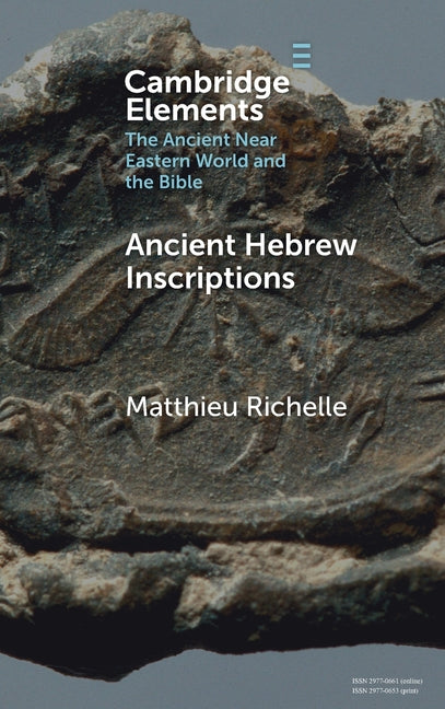 Ancient Hebrew Inscriptions