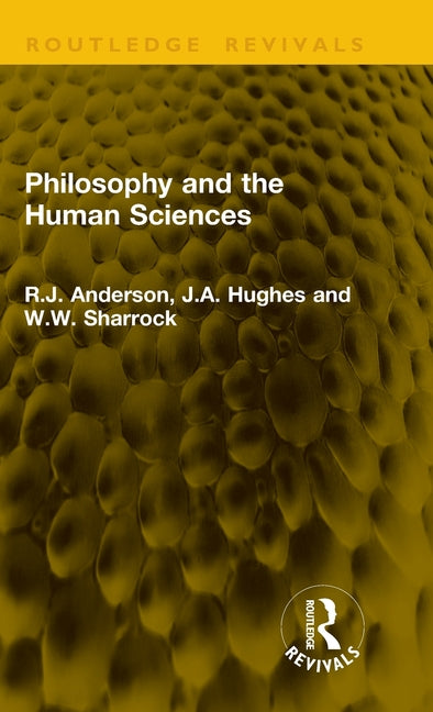 Philosophy and the Human Sciences