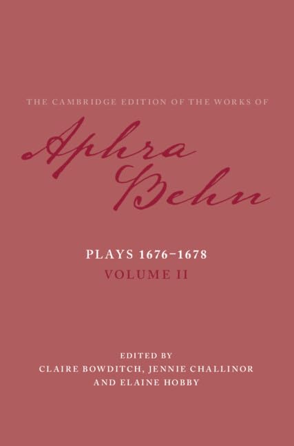 Plays 1676-1678: Volume 2, Plays 1676-1678