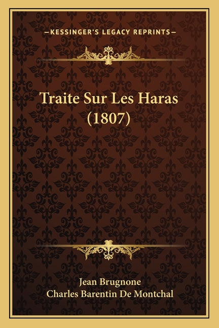 Traite Sur Les Haras (1807)