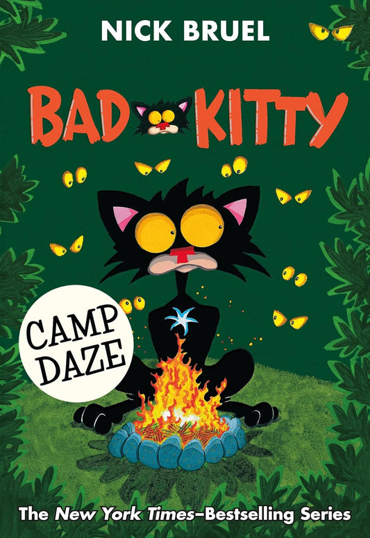 Bad Kitty Camp Daze (Paperback Black-And-White Edition)