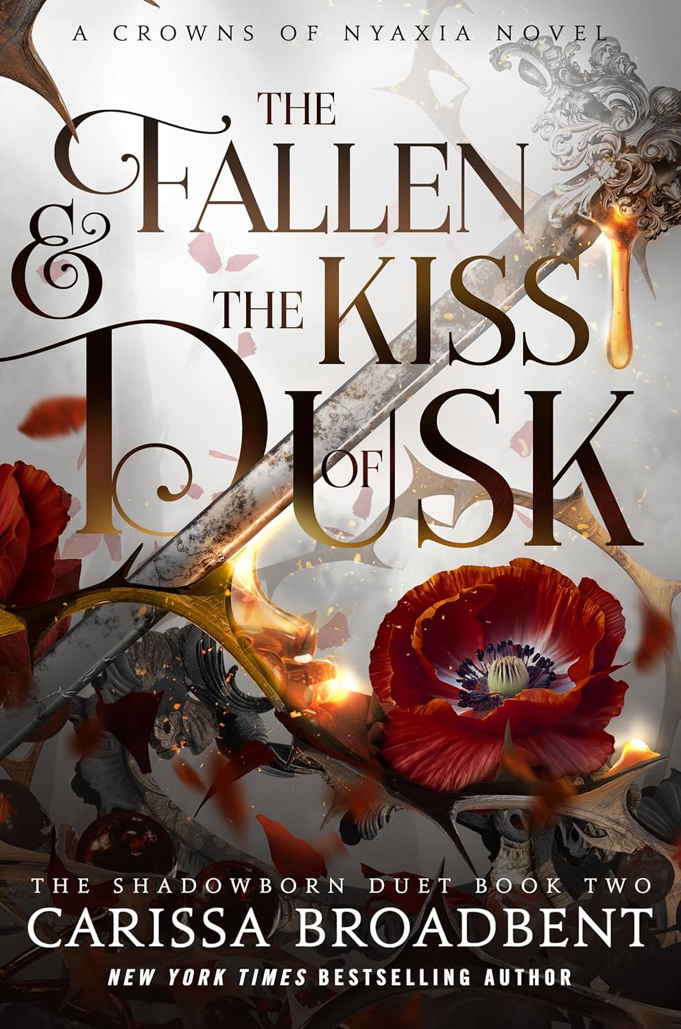 Fallen & the Kiss of Dusk: The Shadowborn Duet, Book Two