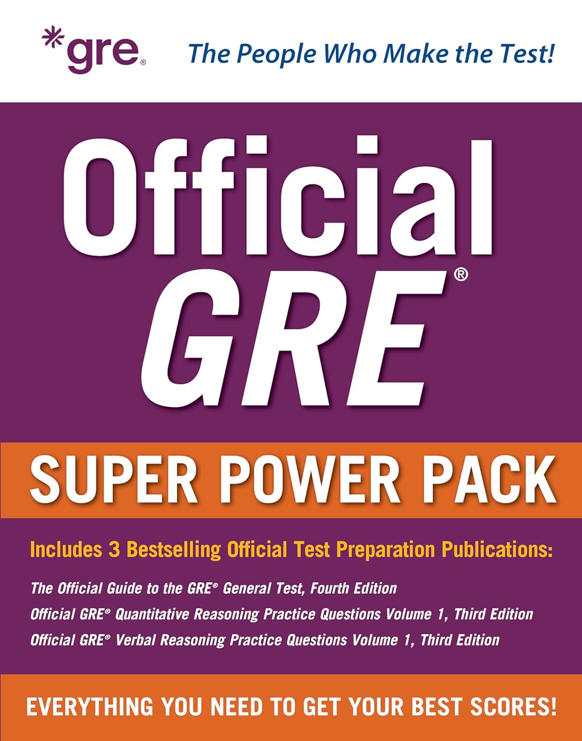 Official GRE Super Power Pack, Third Edition