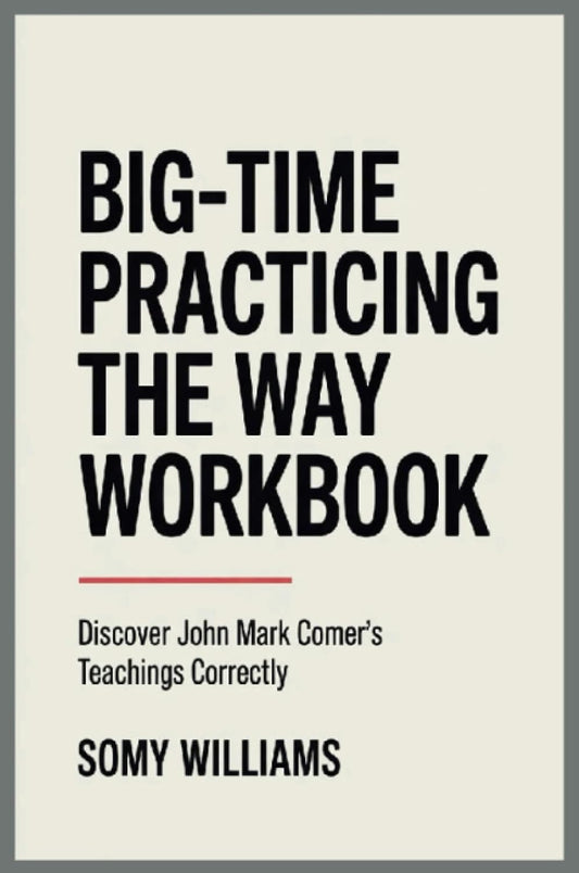 Big-Time Practicing the Way Workbook Discover John Mark Comer's Teachings Correctly