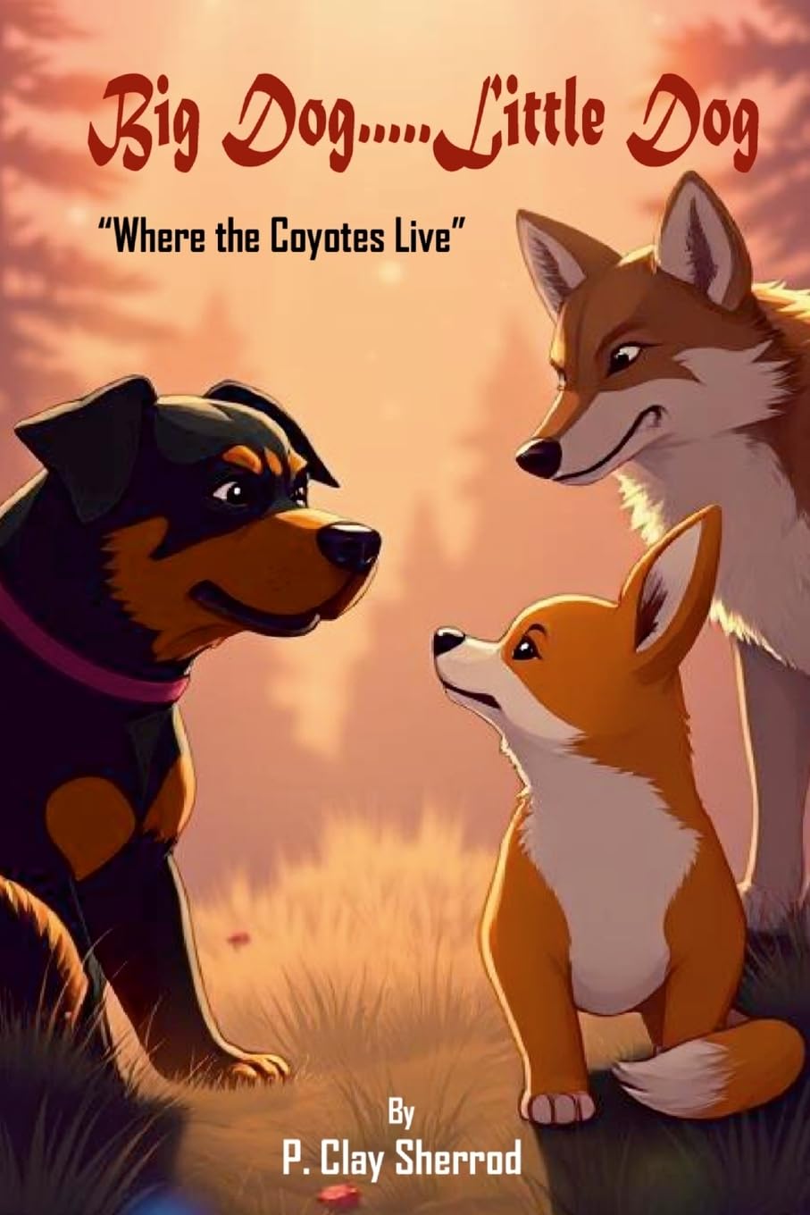 Big Dog.....Little Dog "Where the Coyotes Live"