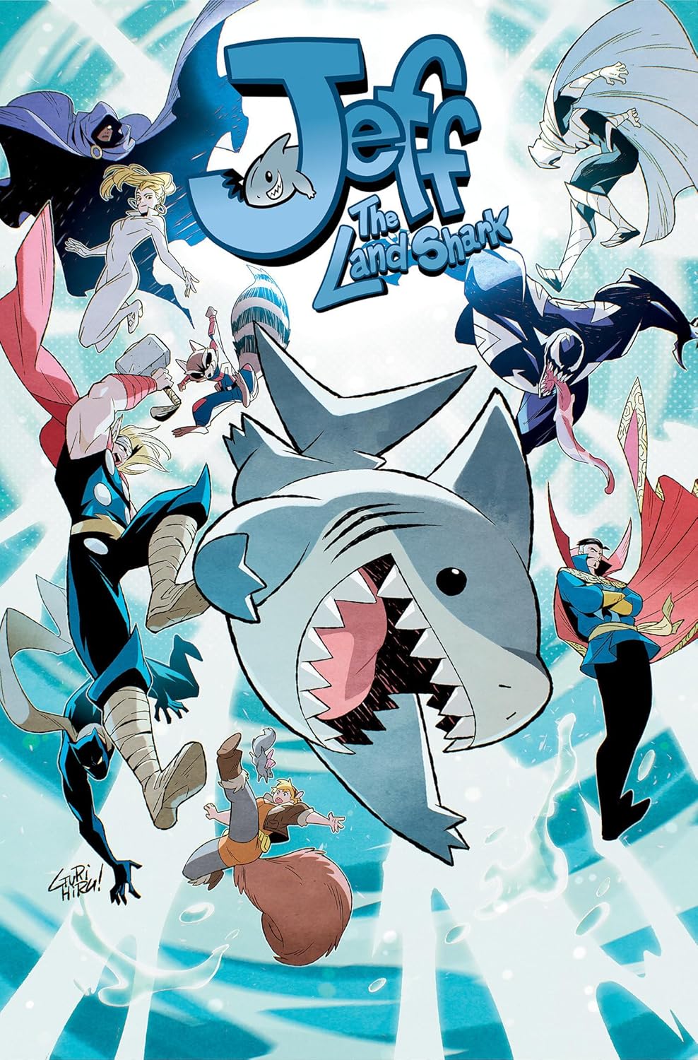 Jeff the Land Shark: Friends and Rivals