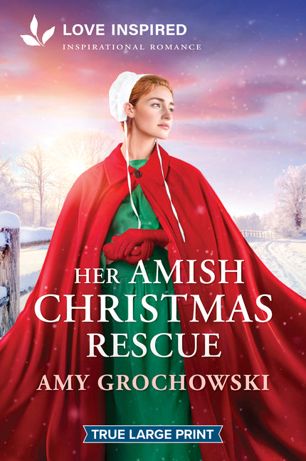Her Amish Christmas Rescue: An Uplifting Inspirational Romance (Original)