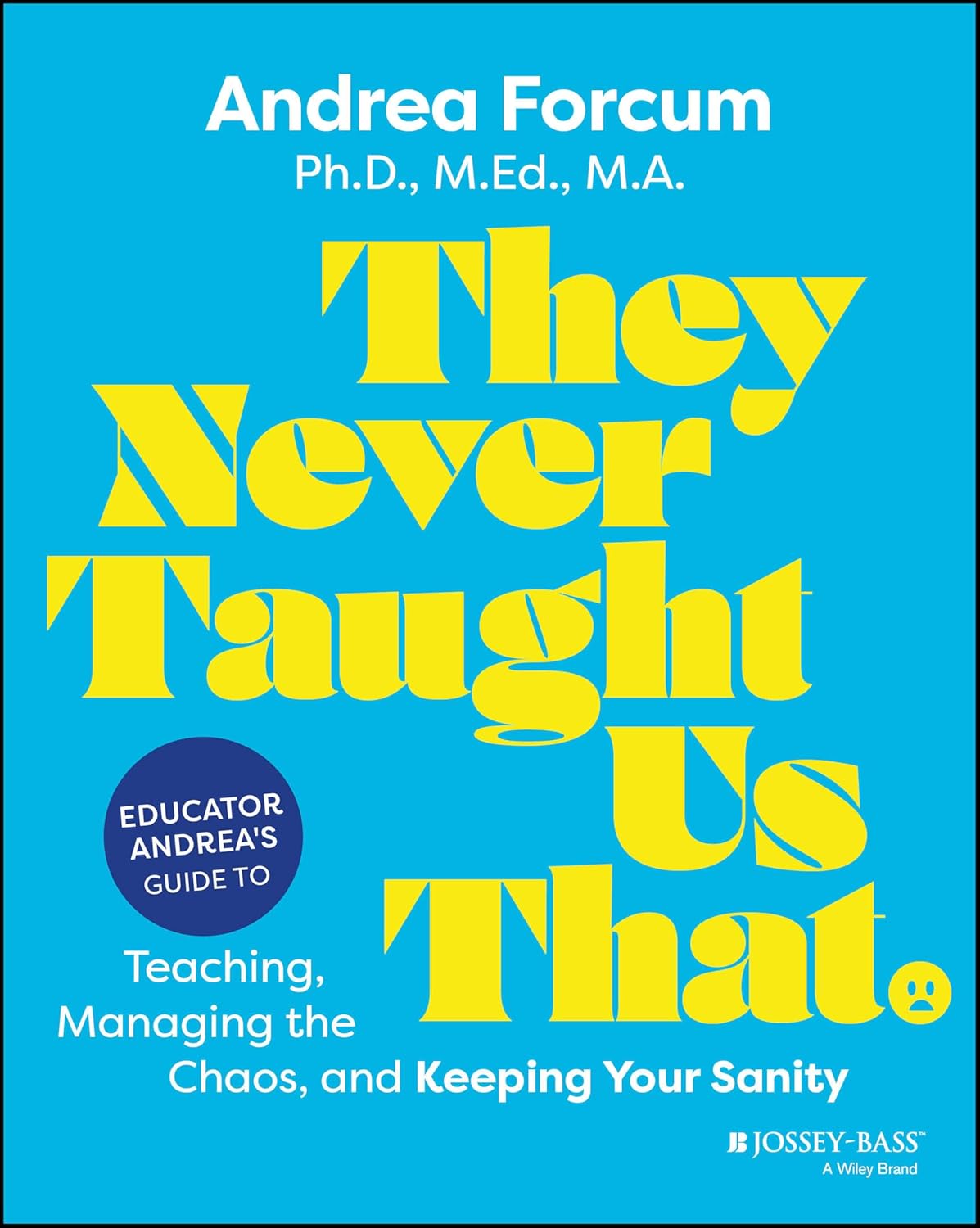 They Never Taught Us That: Educator Andrea's Guide to Teaching, Managing the Chaos, and Keeping Your Sanity