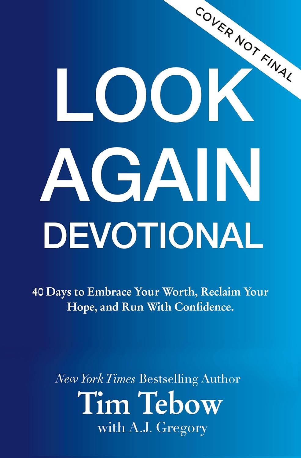 40 Days to Look Again: A Devotional to Embrace Your Worth, Reclaim Your Hope, and Run with Confidence