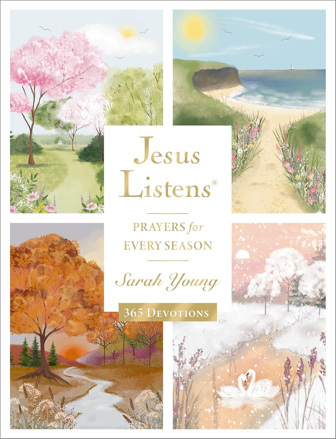 Jesus Listens: Prayers for Every Season: A 365-Day Illustrated Prayer Book