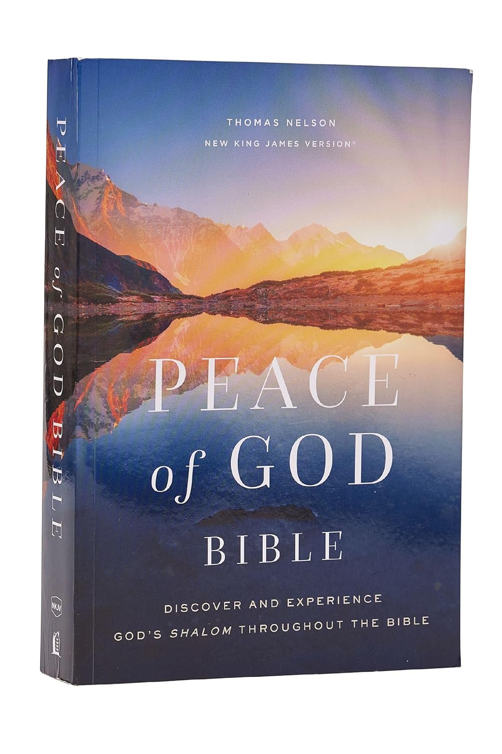 Peace of God Bible: Discover and Experience God's Shalom Throughout the Bible (Nkjv, Softcover, Red Letter, Comfort Print)
