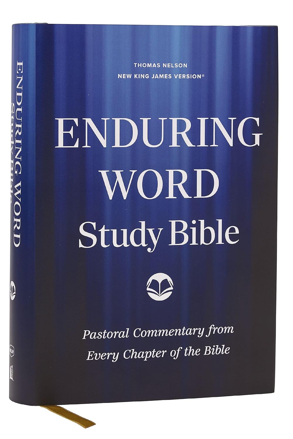Enduring Word Study Bible: Pastoral Commentary from Every Chapter of the Bible (Nkjv, Hardcover, Red Letter, Comfort Print)