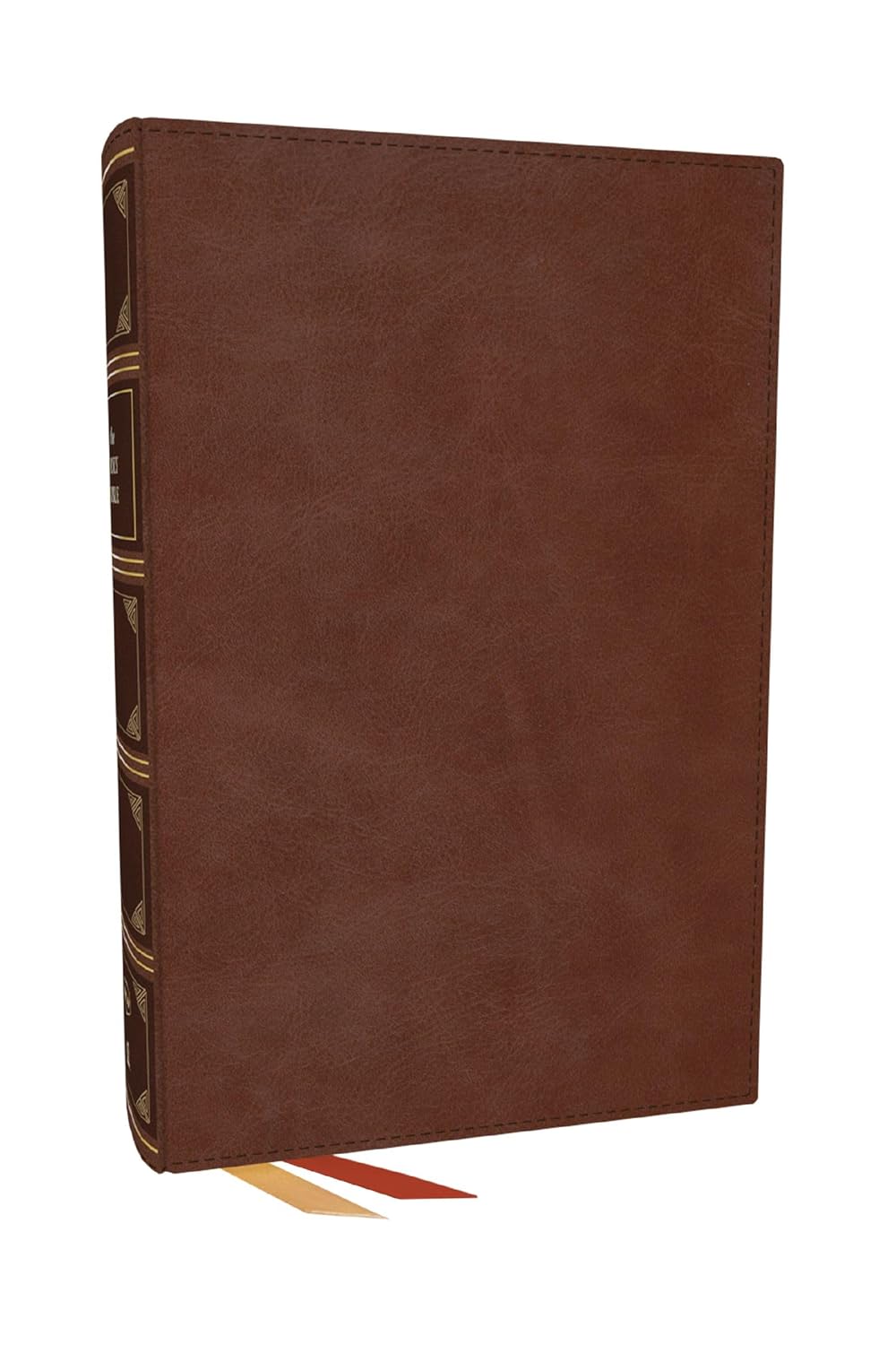 Nkjv, End-Of-Verse Reference Bible, Personal Size Large Print, Leathersoft, Brown, Red Letter, Comfort Print: Holy Bible, New King James Version