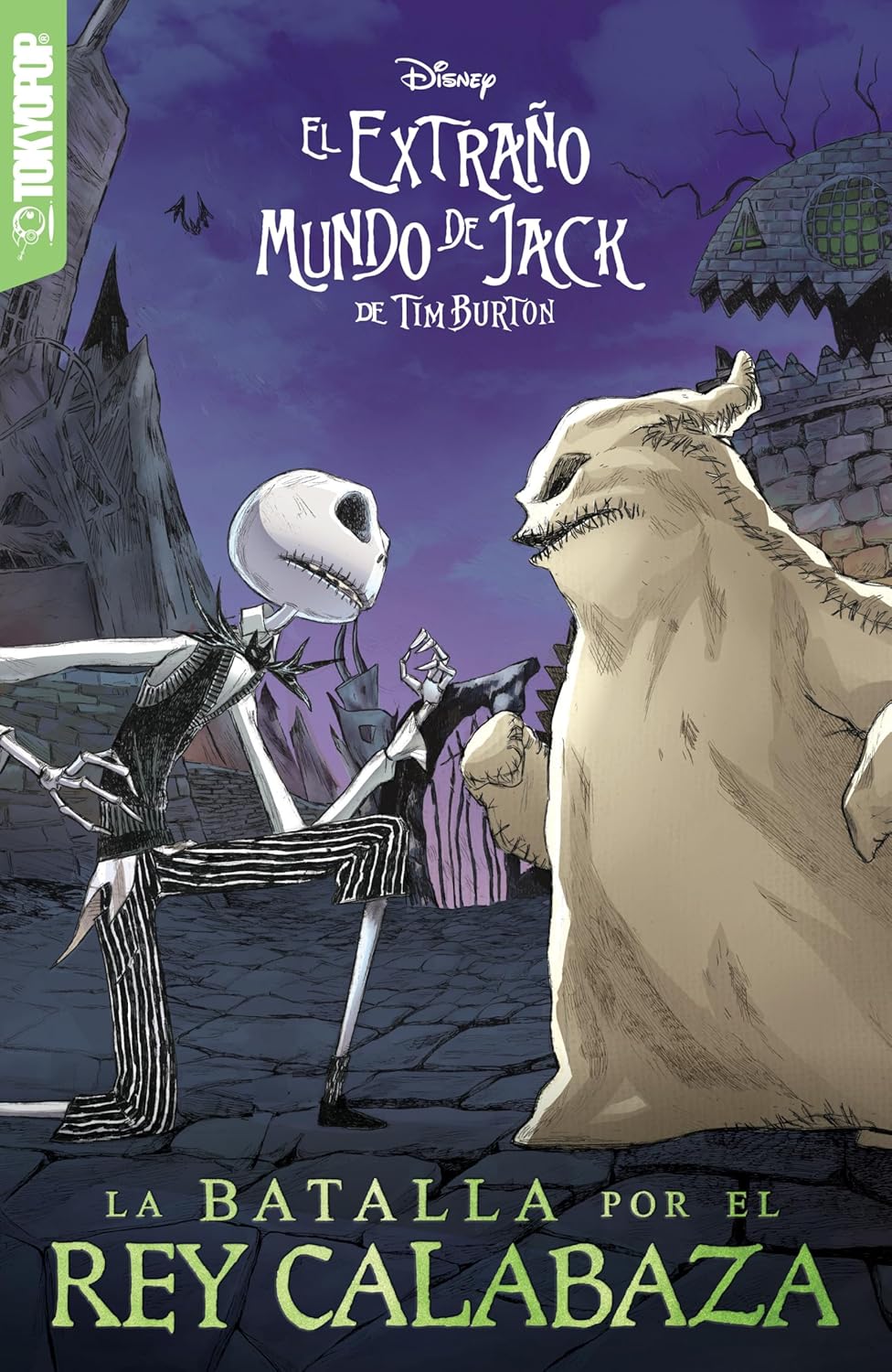 Disney Manga: El Extrano Mundo de Jack de Tim Burton - Batalla Por El Rey Calabaza (Espanol)