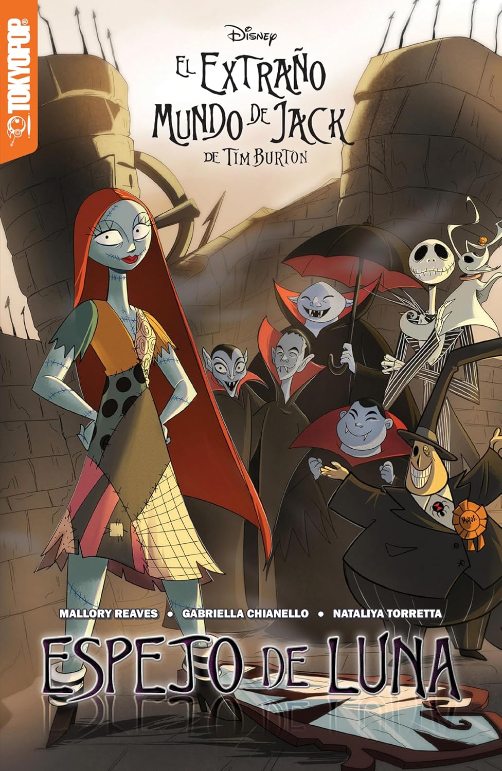 Disney Manga: El Extrano Mundo de Jack de Tim Burton: Espejo de Luna (Espanol) - Mirror Moon (Spanish Edition)