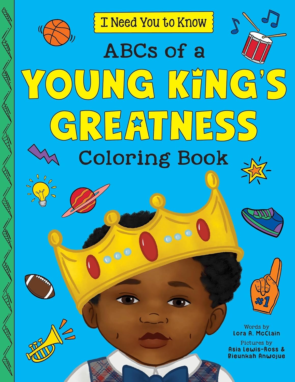 ABCs of a Young King's Greatness Coloring Book