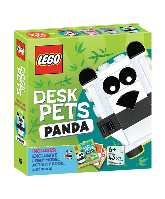 Lego(r) Books. Desk Pets: Panda