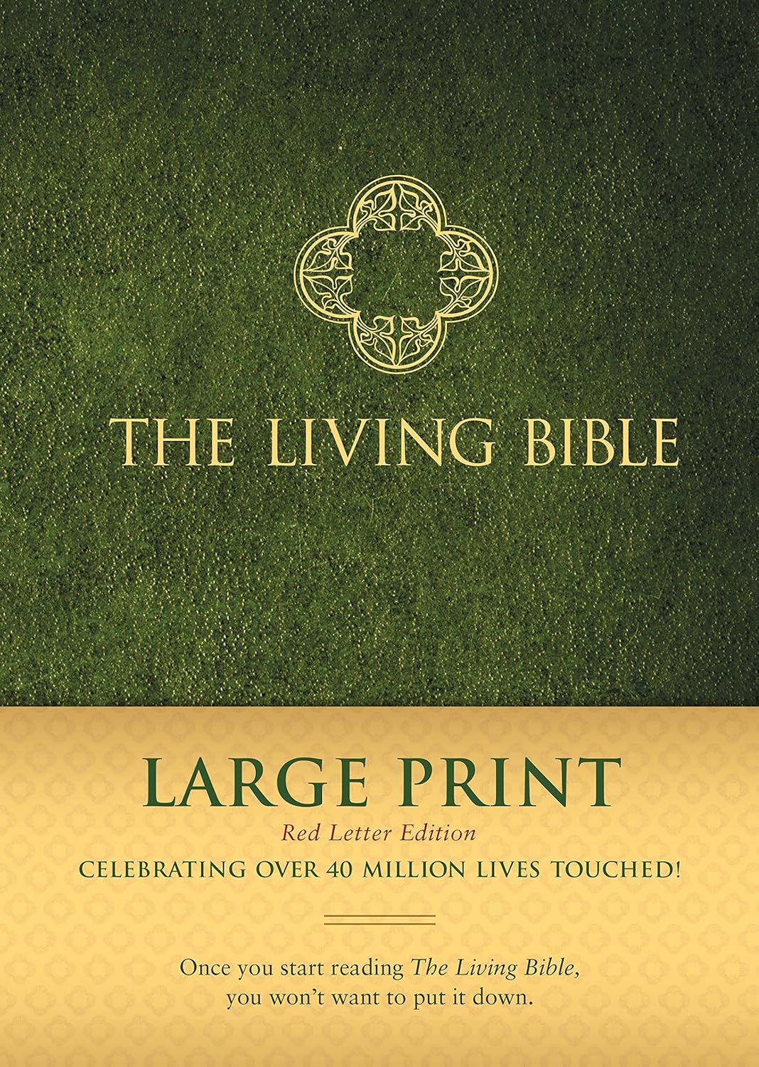 The Living Bible Large Print Red Letter Edition