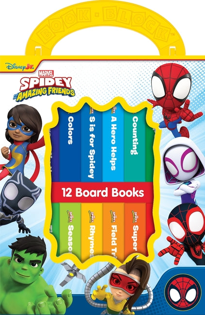 Disney Junior Marvel Spidey and His Amazing Friends: 12 Board Books