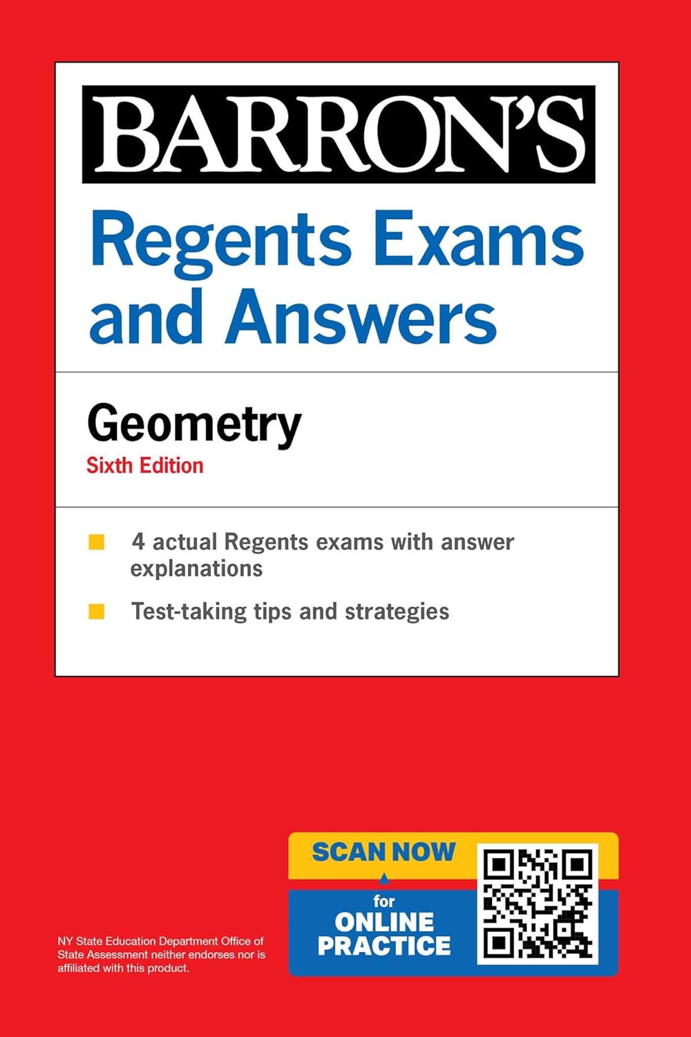 Regents Exams and Answers: Geometry, Sixth Edition