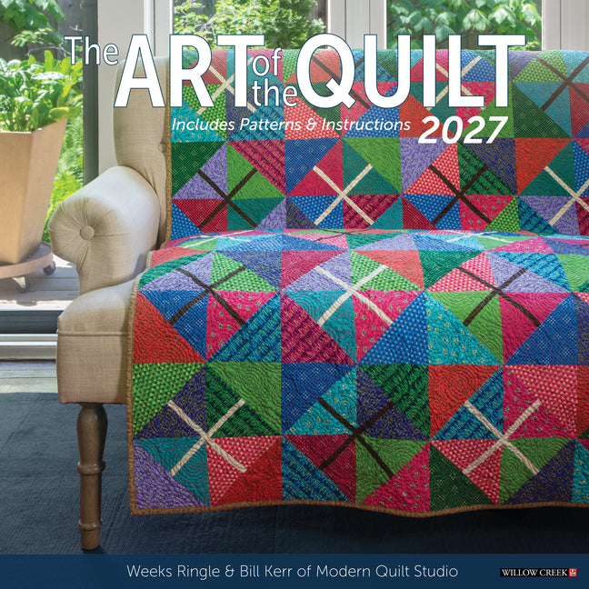 Art of the Quilt 2027 12 X 12 Wall Calendar
