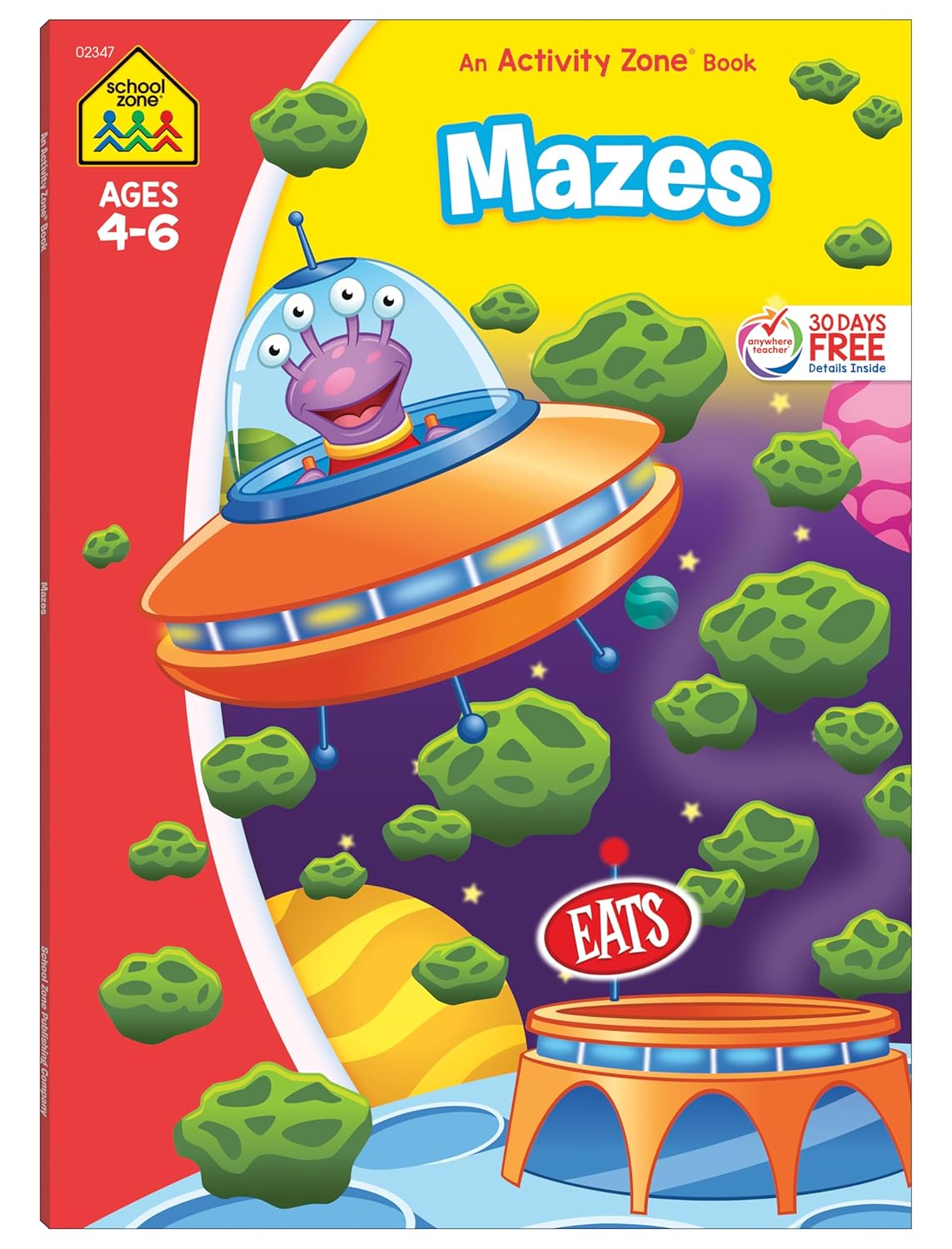 School Zone Mazes 64-Page Workbook