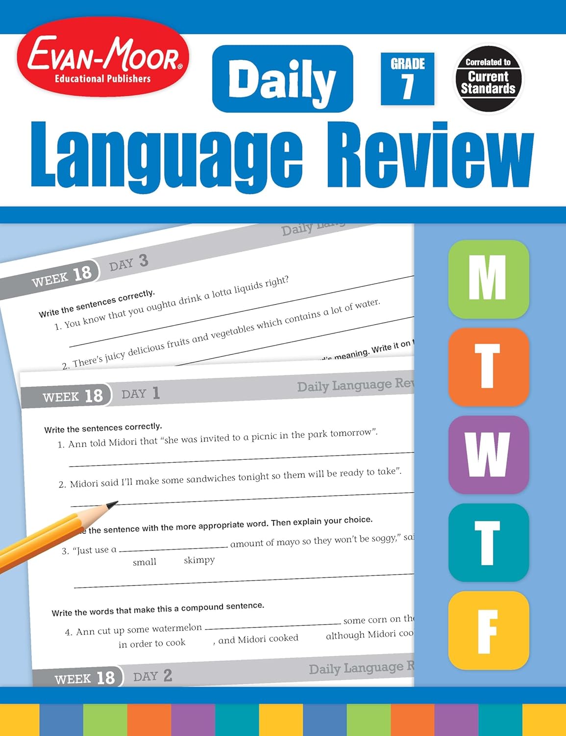 Daily Language Review, Grade 7 Teacher Edition