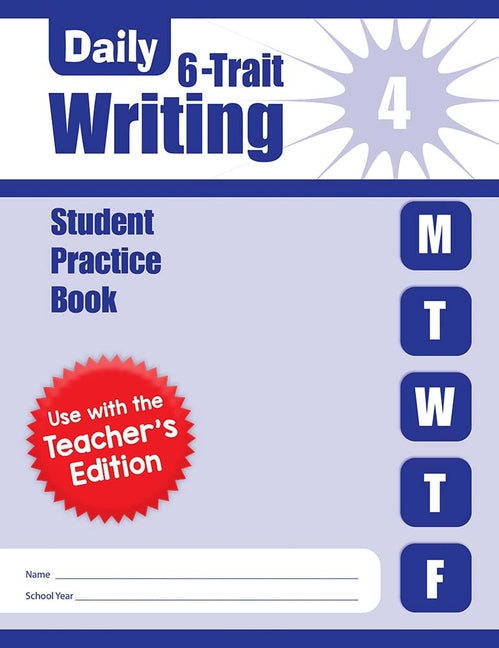 Daily 6-Trait Writing, Grade 4 Sb