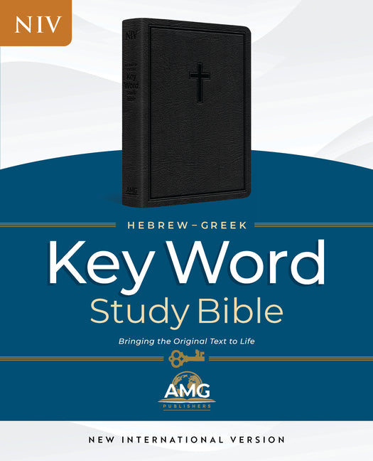 The Hebrew-Greek Key Word Study Bible: Niv-2011 Edition, Genuine Black