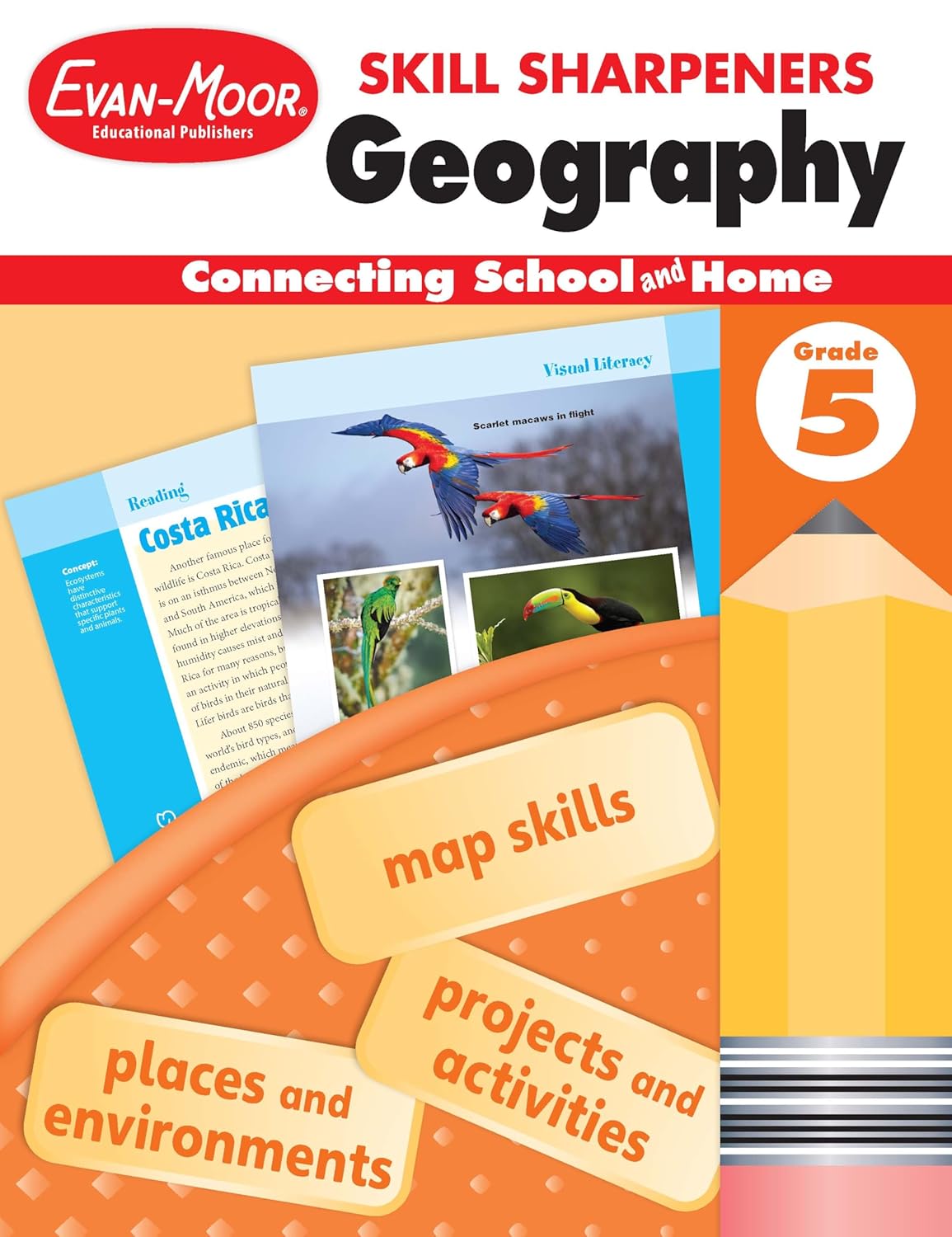 Skill Sharpeners: Geography, Grade 5