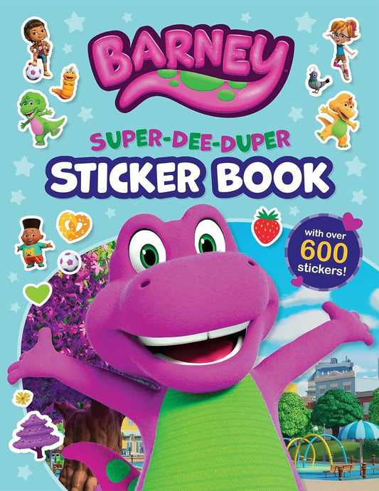 Barney: Super-Dee-Duper Sticker Book